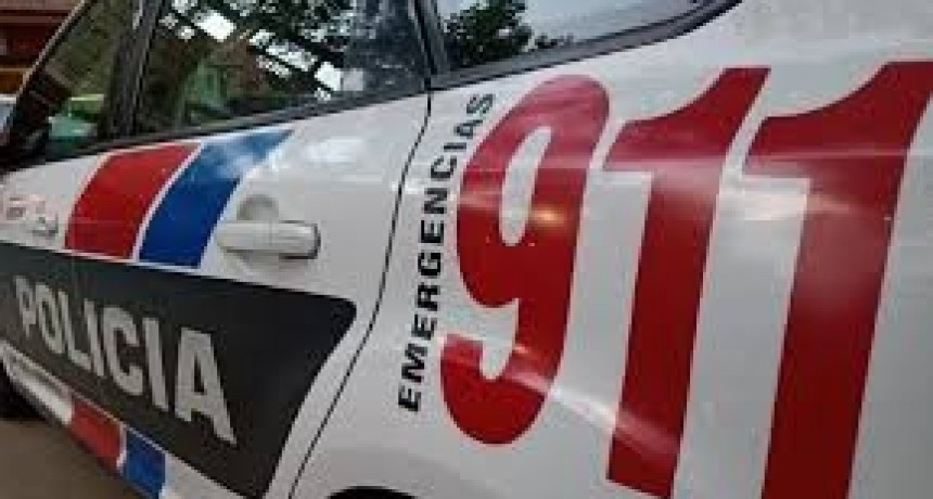 Robo de moto en Chimbas: un detenido y una patrulla dañada