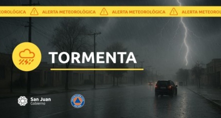 Alerta meteorol&oacute;gica N&deg; 07/26 &ndash; Tormentas