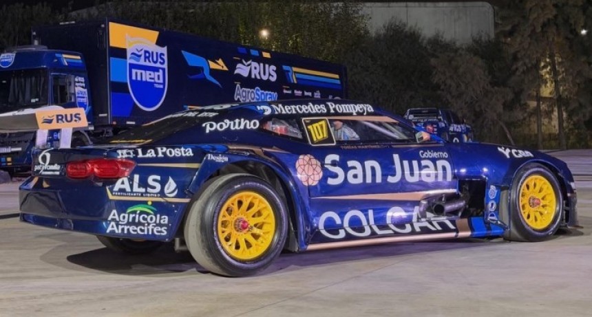 Tobías Martínez presentó su Chevrolet Camaro: el sueño sanjuanino que busca conquistar el Turismo Carretera 2026