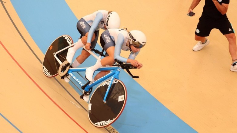 La paraciclista sanjuanina María José Quiroga debutó en el Mundial de Pista 2024