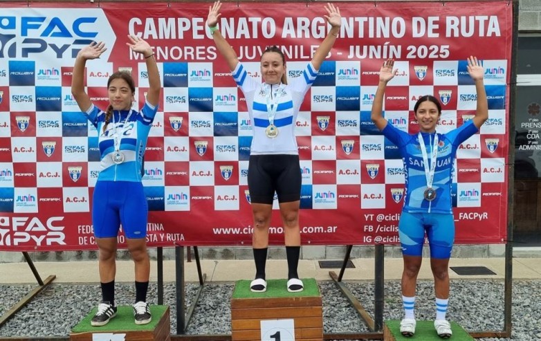  Ciclismo 2025: San Juan brillo en el Campeonato Argentino de ruta para  Menores y Junior