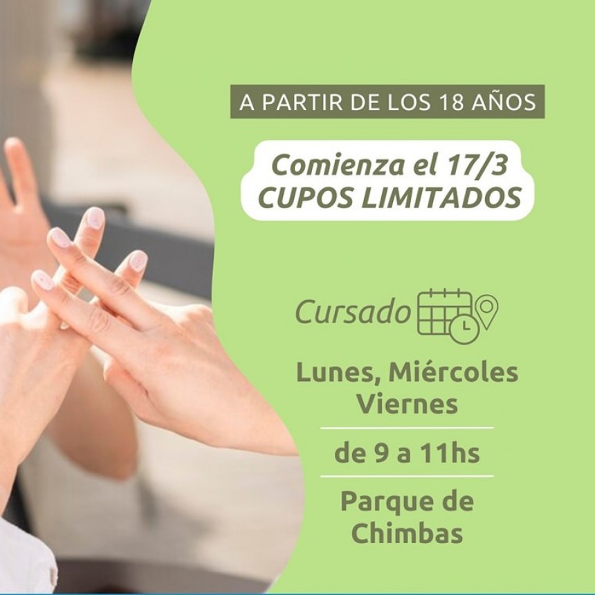 Municipalidad de Chimbas: CURSO DE LENGUA DE SEÑAS
