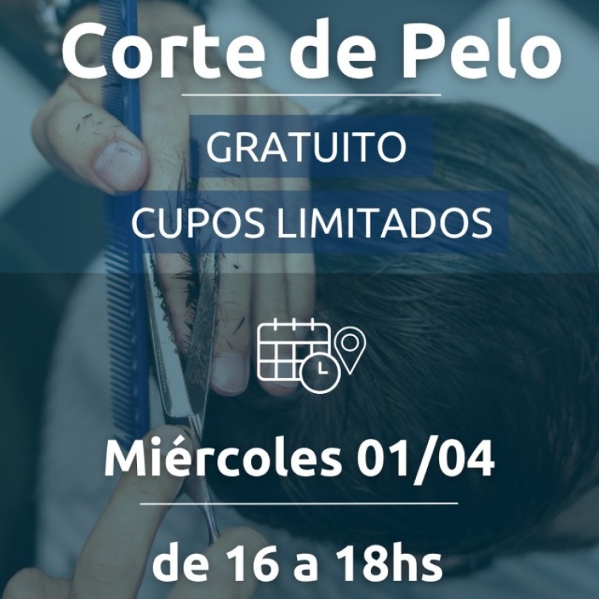 Jornada de peluquer&iacute;a gratuita en el Loteo Jos&eacute; Ignacio Diaz