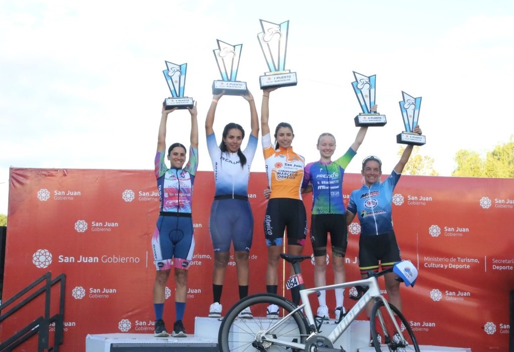 Benedetti, Prezzioso y Díaz se coronaron en la histórica Vuelta a San Juan Femenina