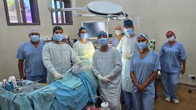 El Hospital Marcial Quiroga utilizó una nueva técnica quirúrgica para operación de pulmón