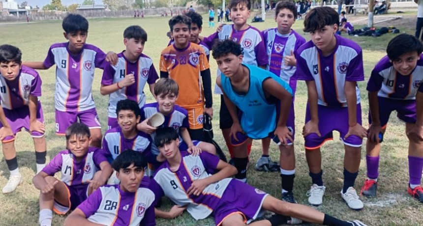 Richet Zapata festejó en Sub 13 con un gol clave de Santino Soto