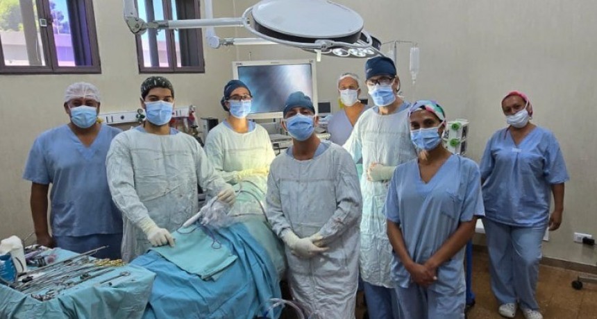 El Hospital Marcial Quiroga utilizó una nueva técnica quirúrgica para operación de pulmón
