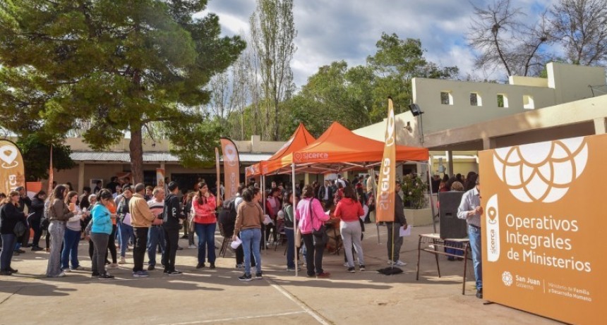 San Juan Cerca llevará a Chimbas los trámites y servicios de cada ministerio