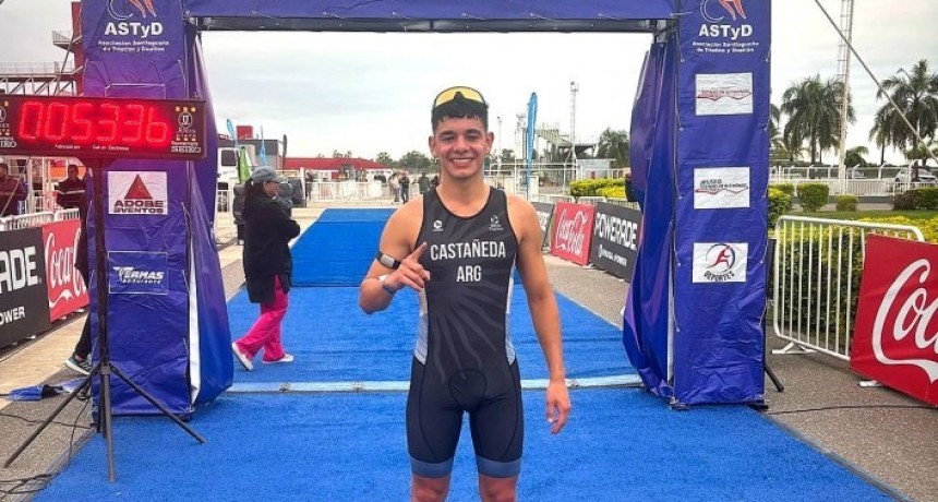 Thomas Castañeda Maldonado es campeón argentino de triatlón