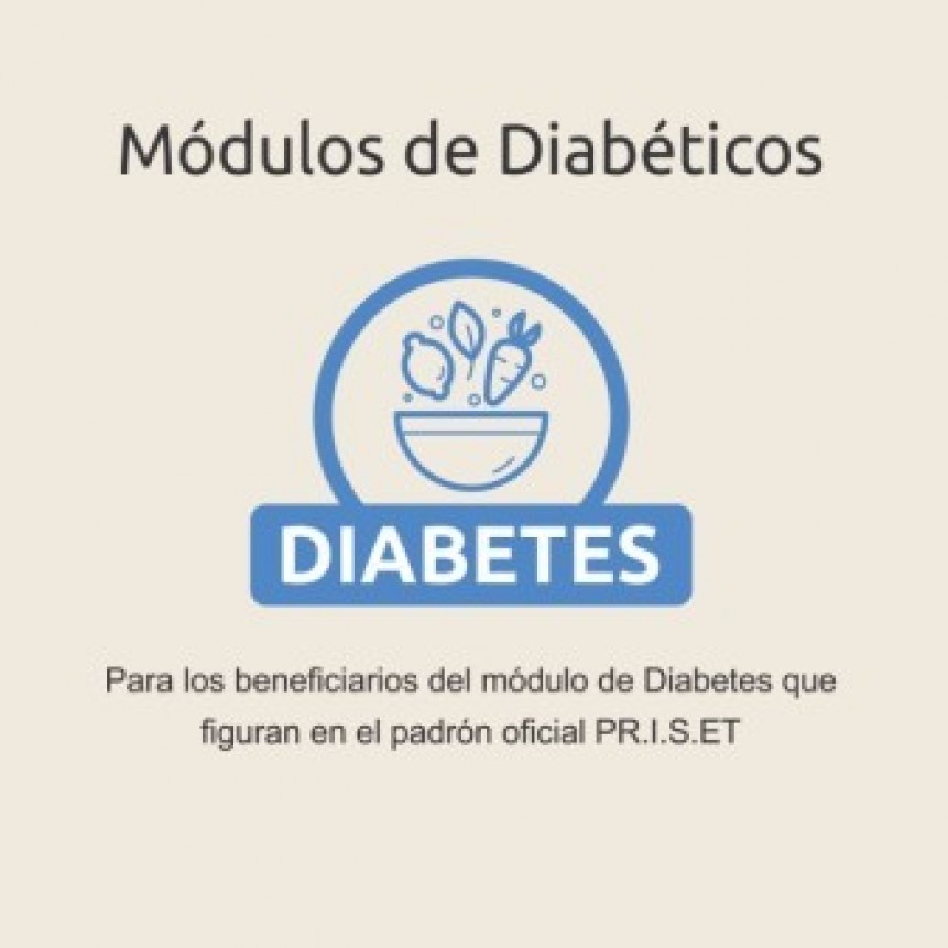San Juan: comienza la entrega de módulos alimentarios para personas con diabetes