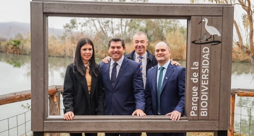 Orrego inaugur&oacute; el sendero &ldquo;Aguas de Vida&rdquo;