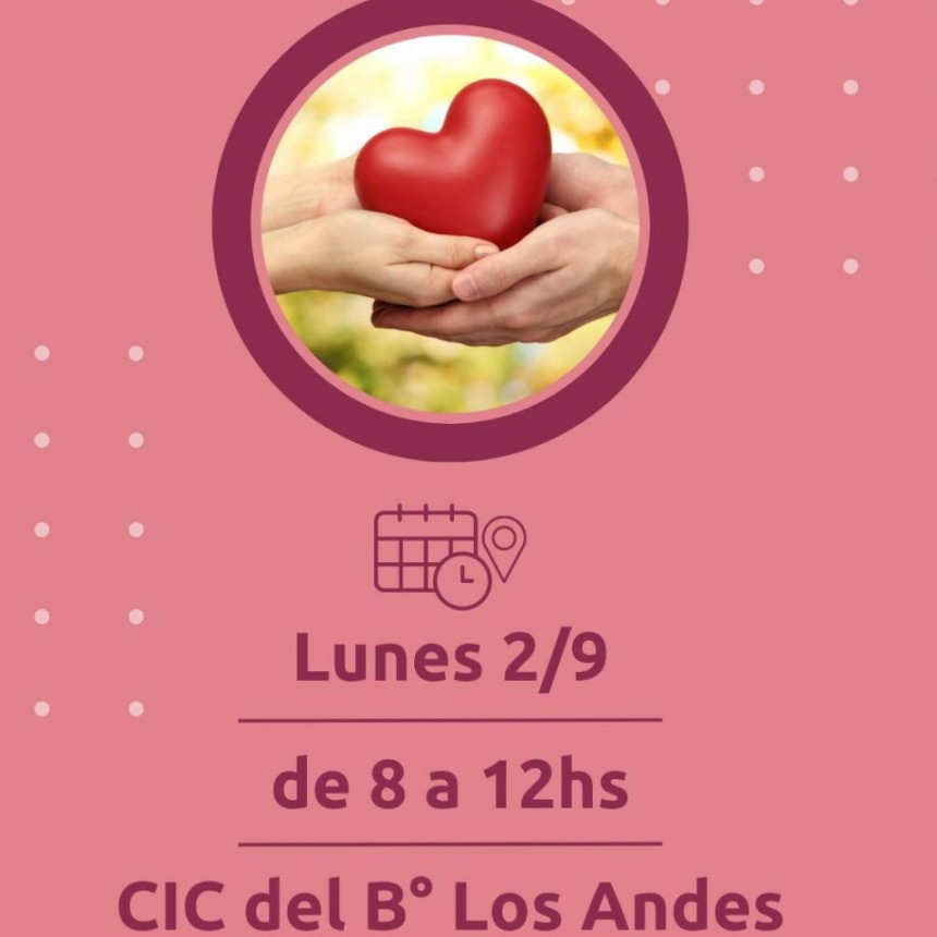 Municipalidad de Chimbas: PROMOCIÓN, PREVENCIÓN Y ASISTENCIA EN EL CIC DEL BARRIO LOS ANDES