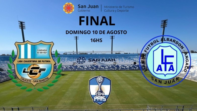 La gran final de la Copa País 2025 se juega en el Bicentenario