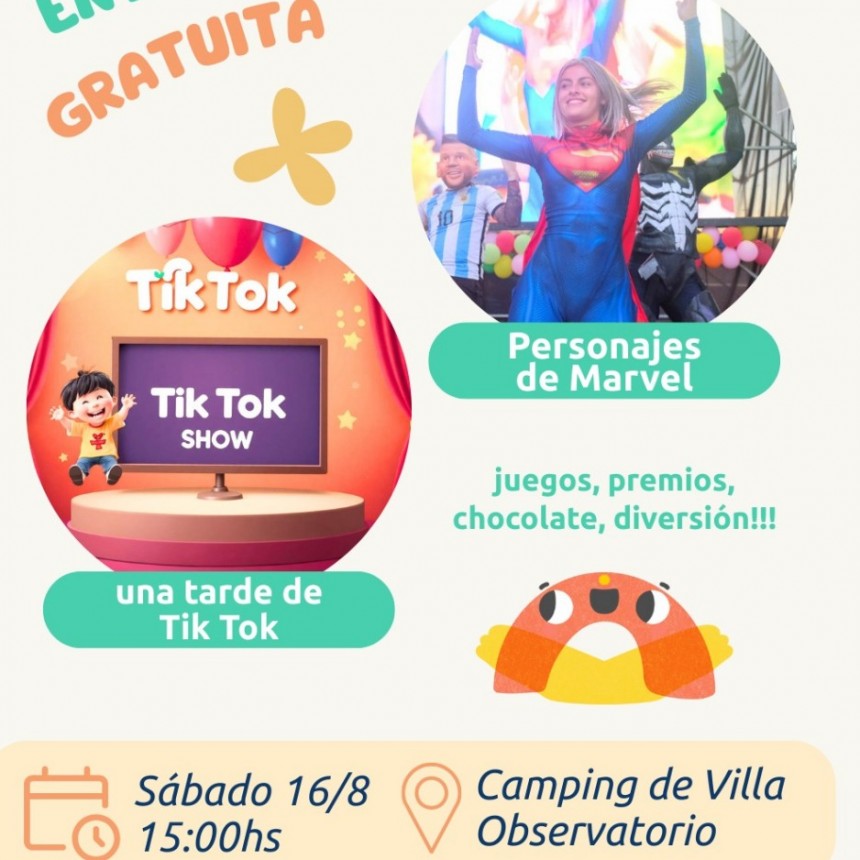 Mega festejo por el Día del Niño: Chimbas se prepara para celebrar en todo el departamento