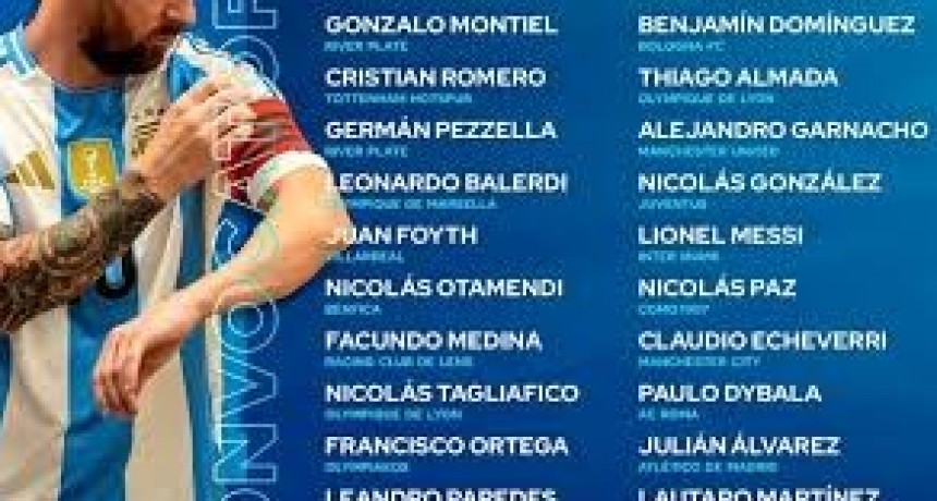 Scaloni sorprende en la convocatoria: López, Echeverri y Carboni se suman a la Selección