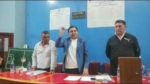  EL DR. Juan Valiente fue reelectos  Presidente  de LIGA Sanjuanina Futbol