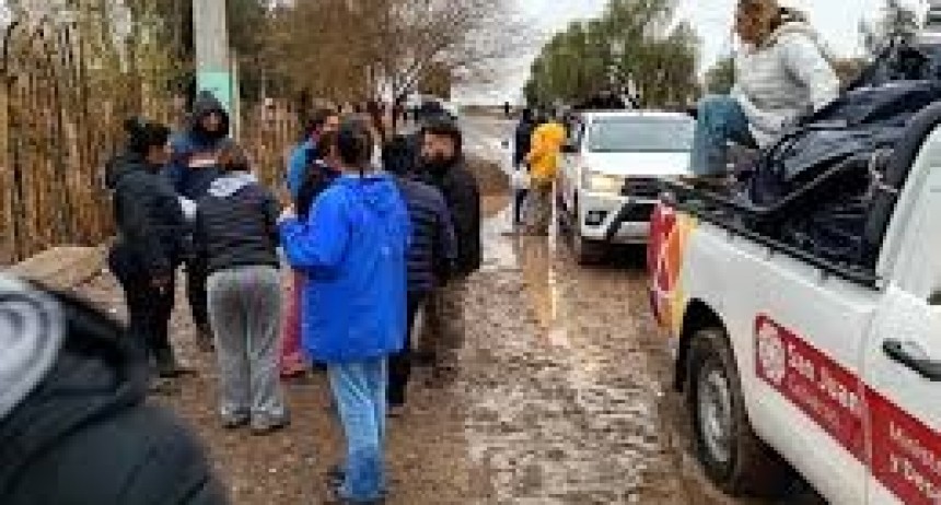 El Gobierno de San Juan asistió a más de 5.100 familias afectadas por las lluvias