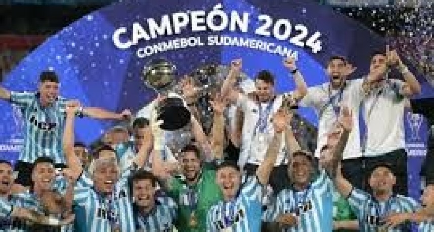 Racing campeón de la Copa Sudamericana