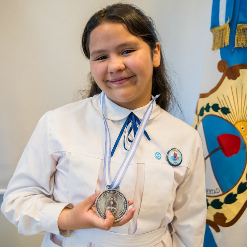 Una alumna sanjuanina obtuvo una medalla en la Feria Nacional de Ciencias
