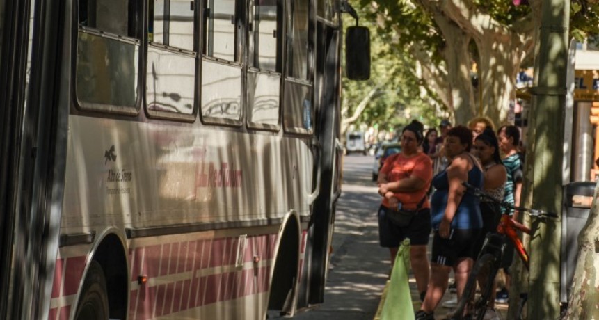 El 1 de enero habrá servicio de colectivos en San Juan